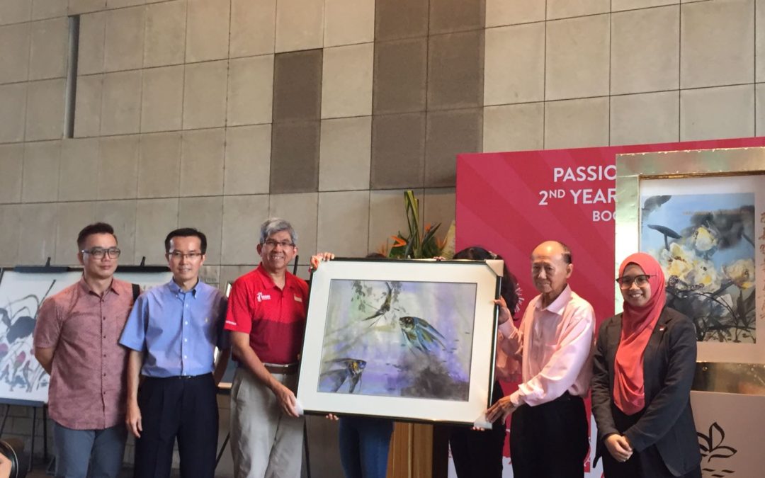 PassionArts – Life Art – Kolam Ayer 2nd Year National Day Art Exhibition 2017 & Book Launch of “TAN KHIM SER and His ART”